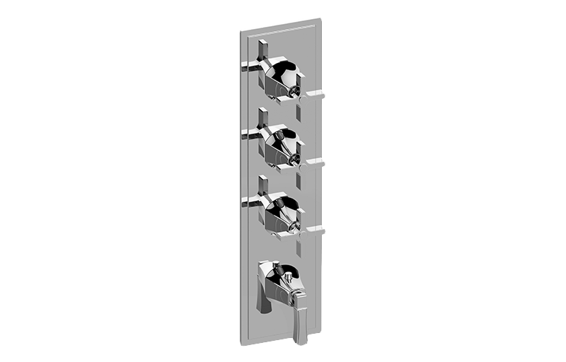 GRAFF Finezza DUE G-8179-1L3C-T Finezza DUE, Vignola M-Series Valve Trim with Four Handles