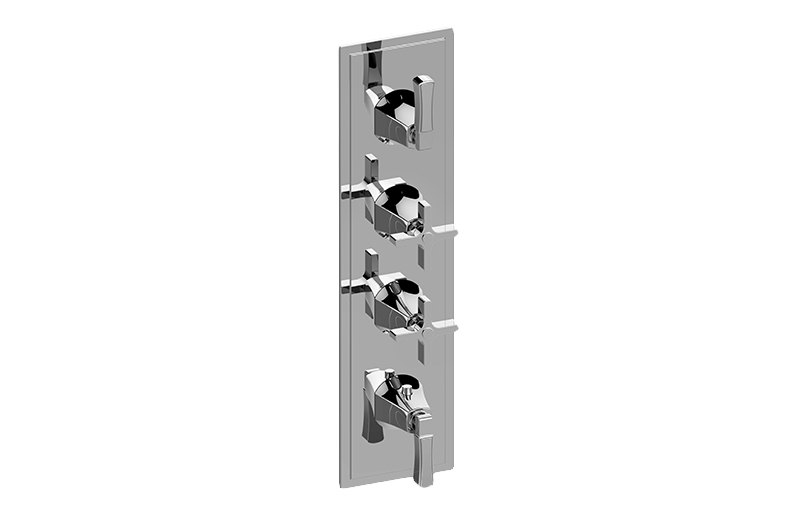 GRAFF Finezza DUE G-8179-2L2C-T Finezza DUE, Vignola M-Series Valve Trim with Four Handles
