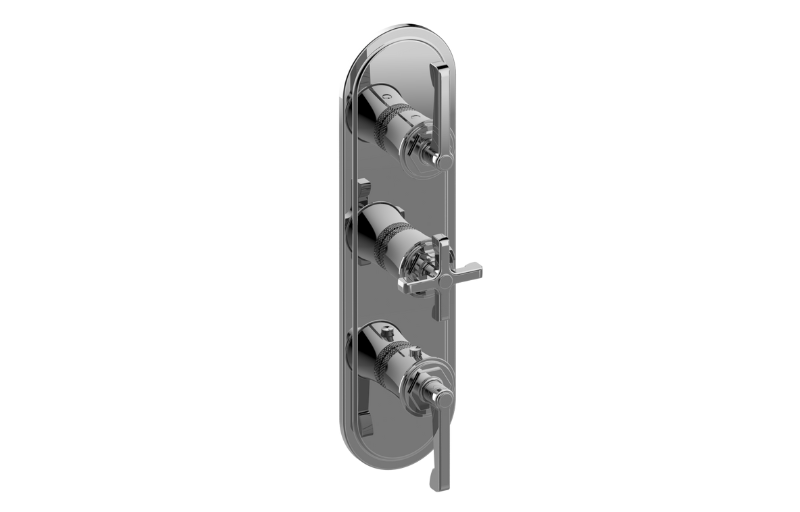 GRAFF Vignola G-8187-ALM60C20-T Traditional M-Series Valve Trim with Three Handles Main image