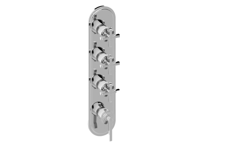 GRAFF Vignola G-8188-LM60C20-T Traditional M-Series Valve Trim with Four Handles