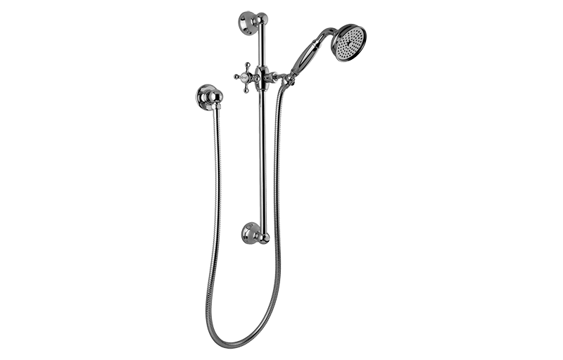 GRAFF Adley G-8600-C2S Traditional Handshower w/Wall-Mounted Slide Bar