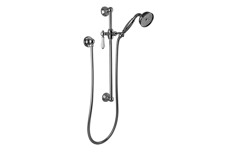 GRAFF Adley G-8600-LC1S Traditional Handshower w/Wall-Mounted Slide Bar Main image