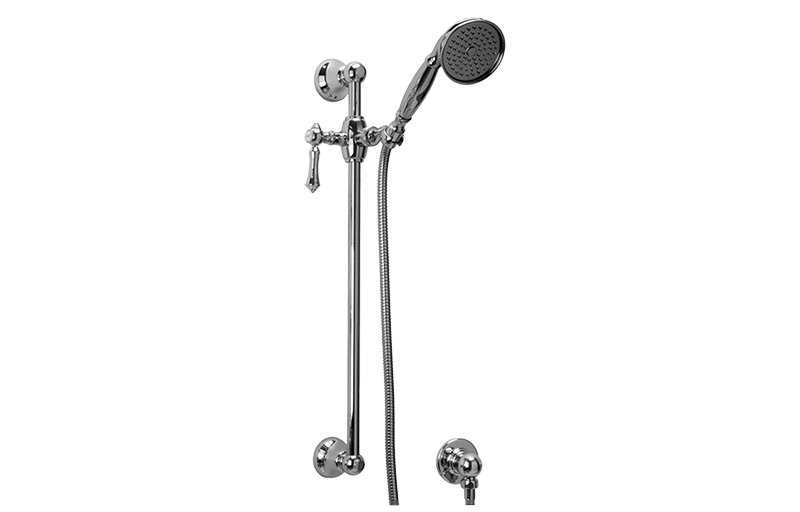 GRAFF Adley G-8600-LM15S Traditional Handshower w/Wall-Mounted Slide Bar