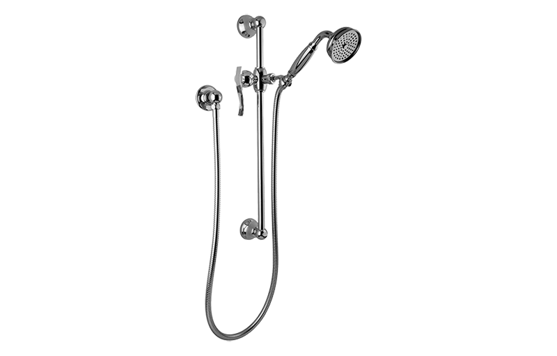 GRAFF Bali G-8600-LM20S Traditional Handshower w/Wall-Mounted Slide Bar Main image