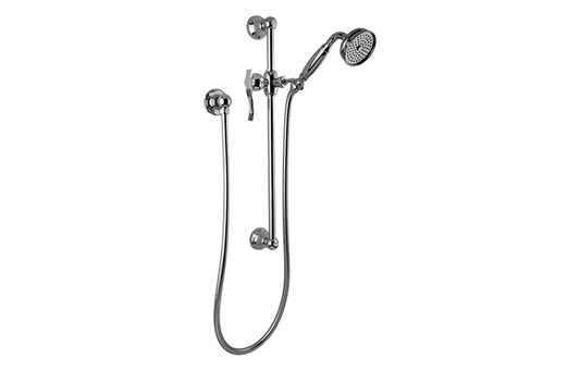 GRAFF Bali G-8600-LM20S Traditional Handshower w/Wall-Mounted Slide Bar