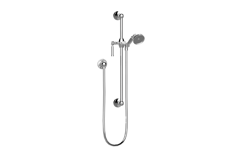 GRAFF Bali G-8600-LM21B Traditional Handshower w/Wall-Mounted Slide Bar Main image