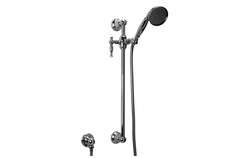 GRAFF Lauren G-8600-LM22S Traditional Handshower w/Wall-Mounted Slide Bar Main image