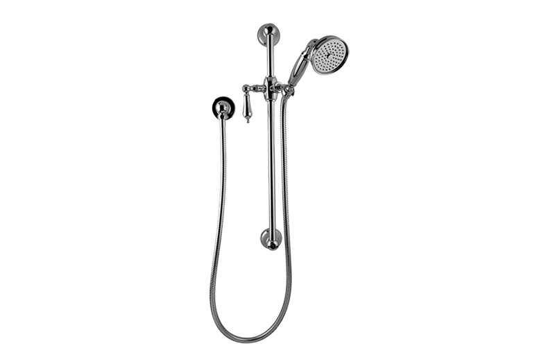 GRAFF Adley G-8600-LM34S Traditional Handshower w/Wall-Mounted Slide Bar Main image