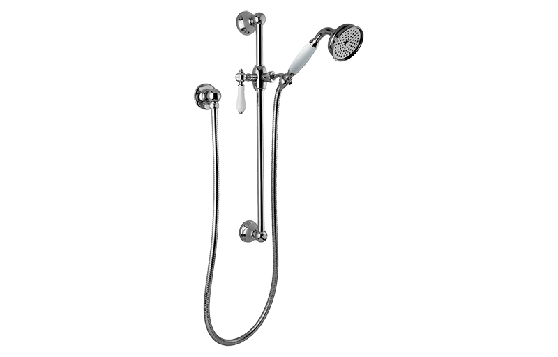 GRAFF Adley G-8630-LC1S Traditional Handshower w/Wall-Mounted Slide Bar Main image