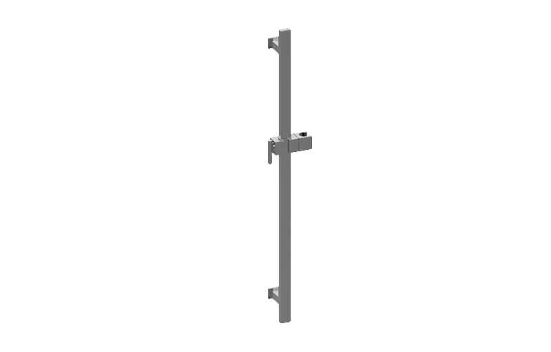 GRAFF Various G-8631 Contemporary Square Wall-Mounted Slide Bar Main image