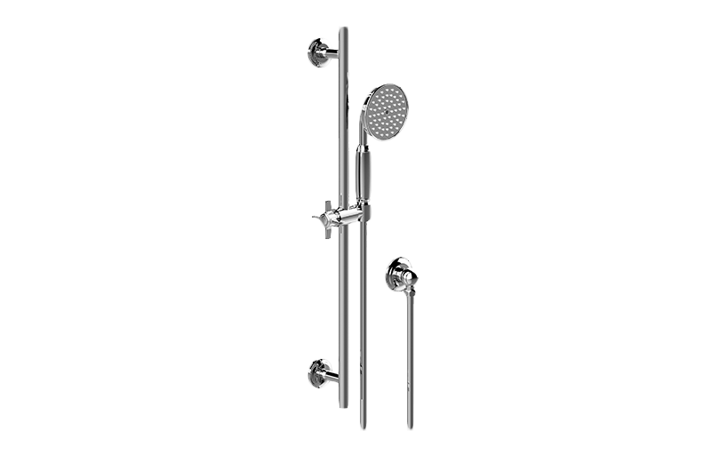 GRAFF Camden G-8666-C16SB Finezza Handshower w/Wall-Mounted Slide Bar Main image