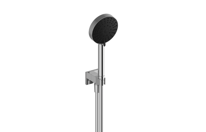 GRAFF Various G-8677 Contemporary Handshower with Wall Bracket and Integrated Wall Supply Elbow Main image