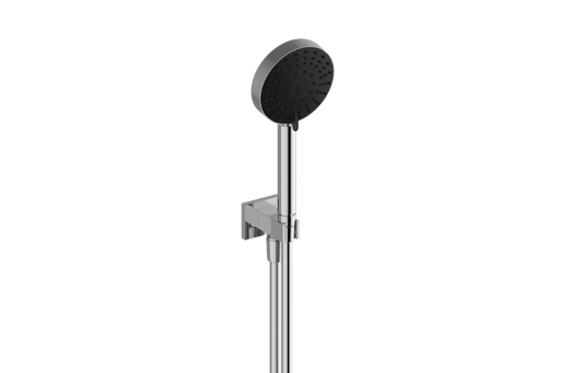 GRAFF Various G-8677 Contemporary Handshower with Wall Bracket and Integrated Wall Supply Elbow