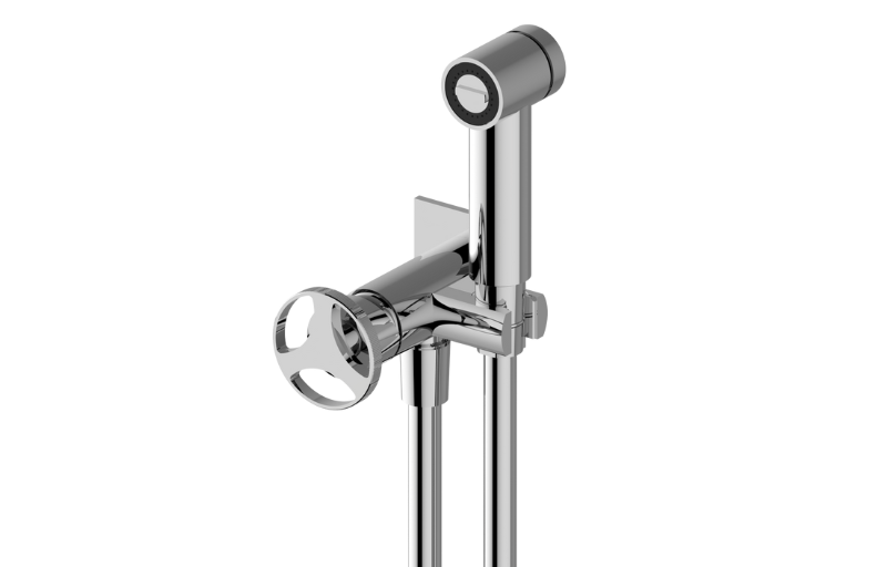 GRAFF Harley G-8930-C19SW-T Wall-Mounted Hygenic Body Spray Square Trim Main image