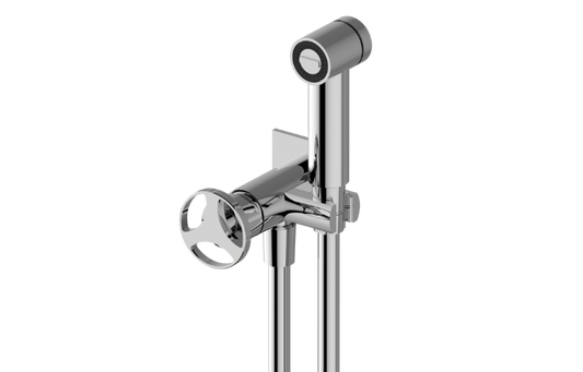 GRAFF Harley G-8930-C19SW-T Wall-Mounted Hygenic Body Spray Square Trim