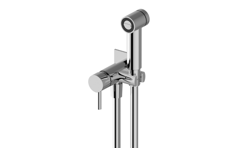 GRAFF M.E. G-8930-LM41M-T Wall-Mounted Hygenic Body Spray Square Trim Main image