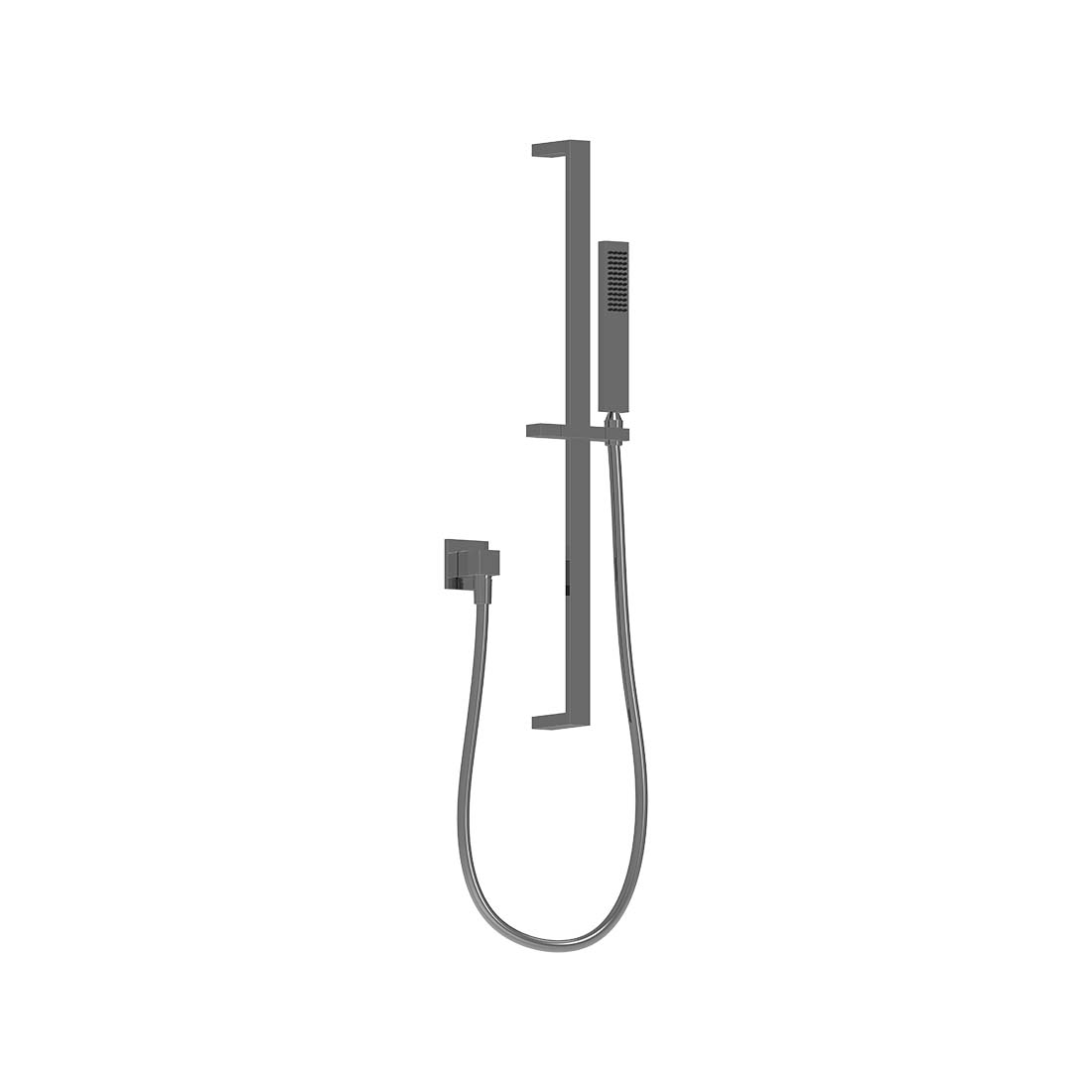 AQUALEM HSK0001 Universal 28" Slide Bar Handheld Kit