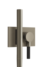 Aquabrass Handshower Sets HSS376 Magnetic Hand Shower Set with Square Flange