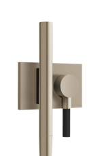 Aquabrass Handshower Sets HSS376 Magnetic Hand Shower Set with Square Flange
