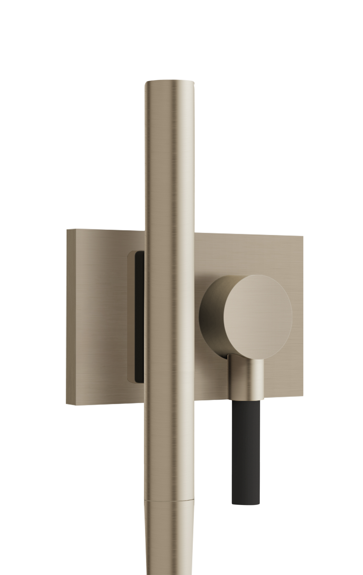 Aquabrass Handshower Sets HSS376 Magnetic Hand Shower Set with Square Flange