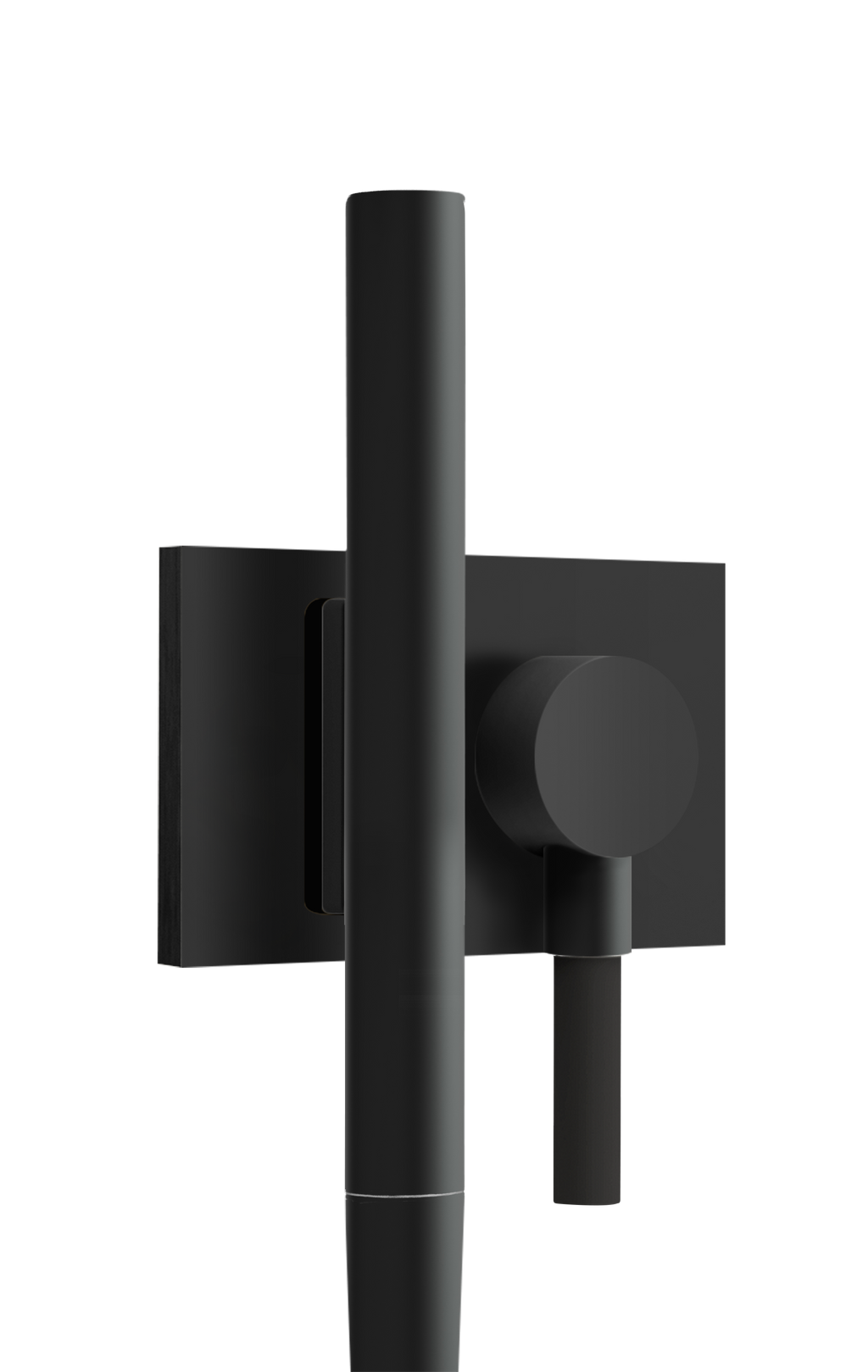 Aquabrass Handshower Sets HSS376 Magnetic Hand Shower Set with Square Flange