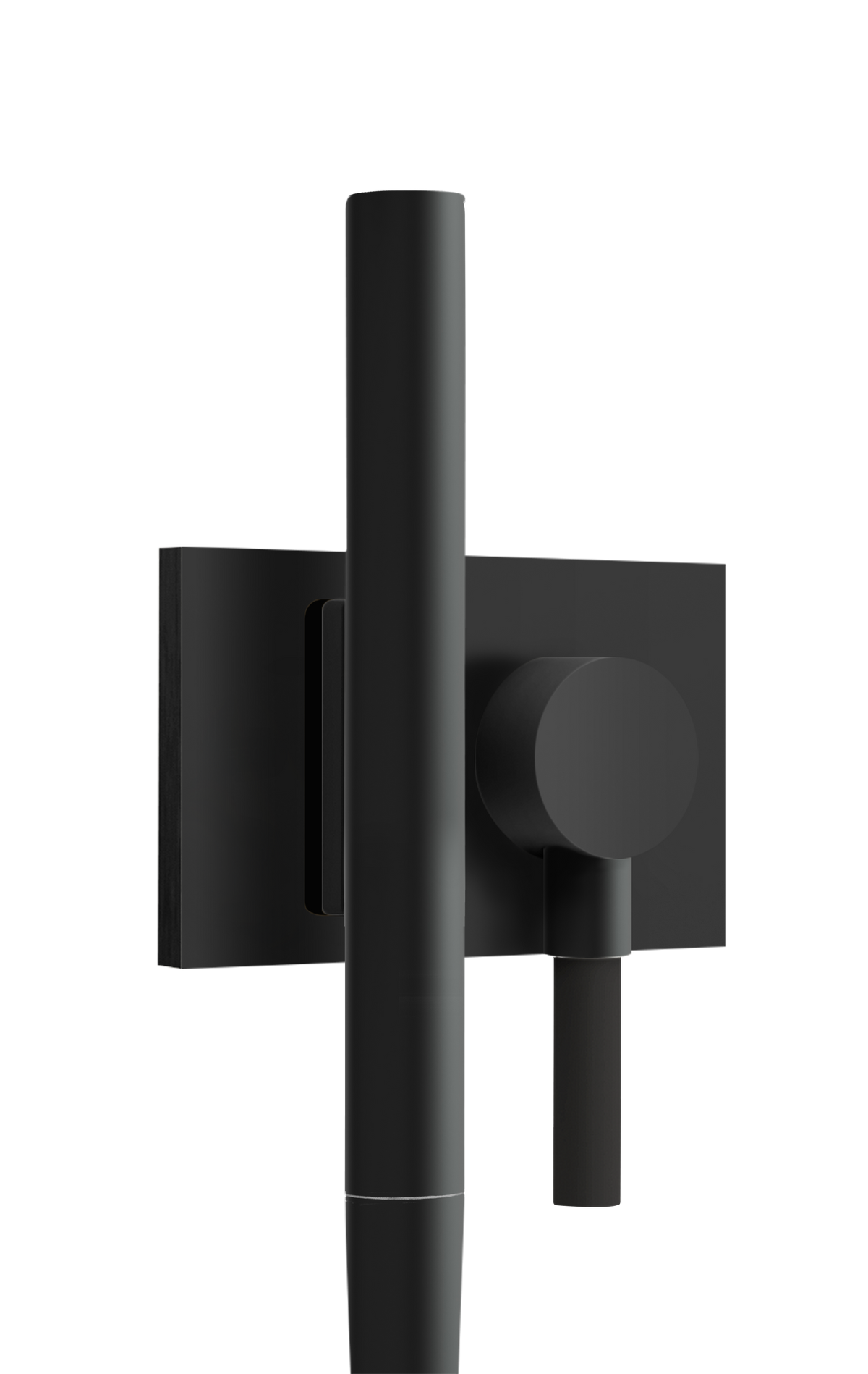 Aquabrass Handshower Sets HSS376 Magnetic Hand Shower Set with Square Flange