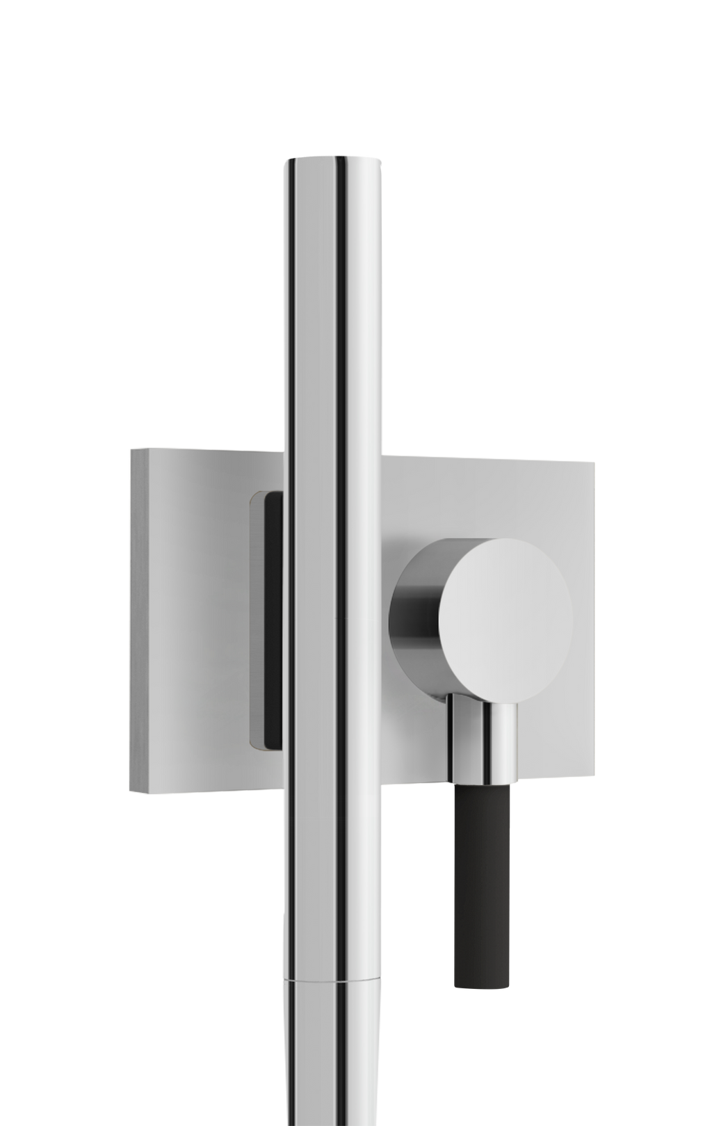 Aquabrass Handshower Sets HSS376 Magnetic Hand Shower Set with Square Flange
