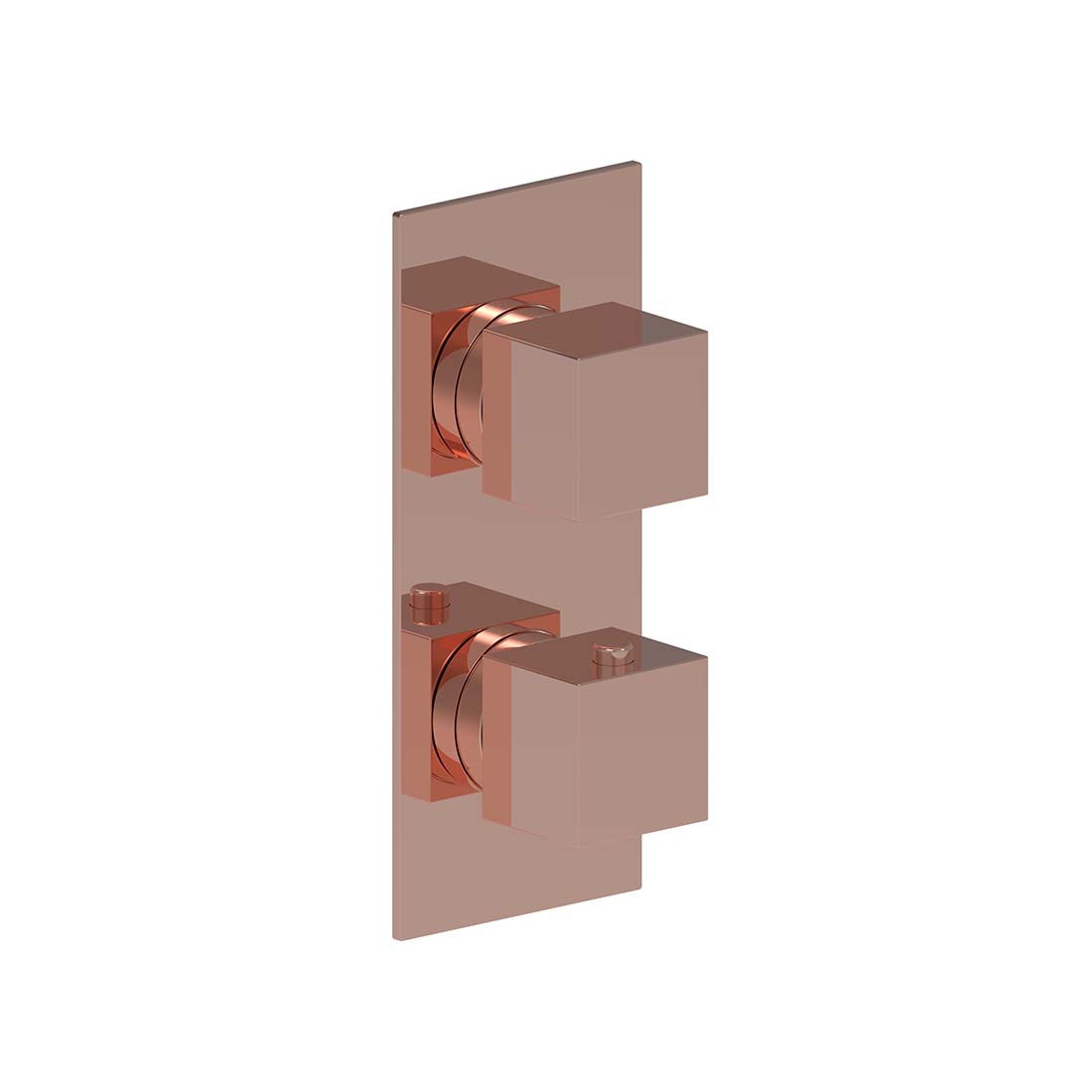 AQUALEM HW2005.TR Opus 3/4" Square Thermostatic Valve Trim (REQ.: HW2200.RI OR HW2300.RI)