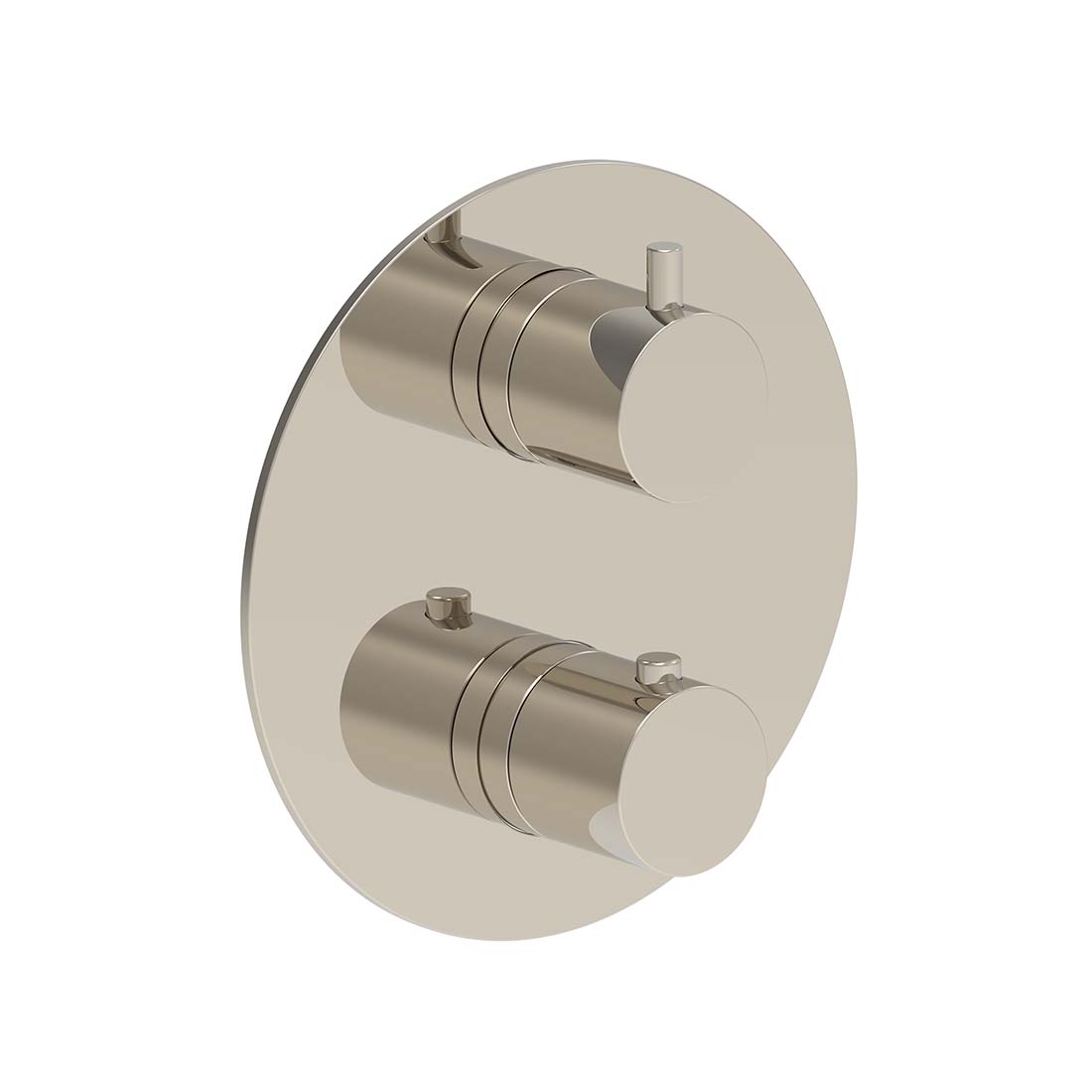 AQUALEM HW2216.TR Origin 3/4" 2-Way Round Thermostatic Valve Trim (REQ.: HW2200.RI)