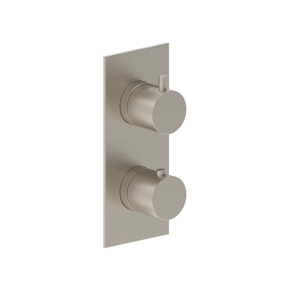 AQUALEM HW2302.TR Gio 3/4" 3-Way Round Thermostatic Valve Trim (REQ.: HW2300.RI)