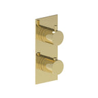AQUALEM HW2302.TR Gio 3/4" 3-Way Round Thermostatic Valve Trim (REQ.: HW2300.RI)