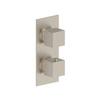 AQUALEM HW2305.TR Opus 3/4" 3-Way Square Thermostatic Valve Trim (REQ.: HW2300.RI)