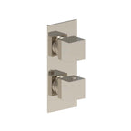 AQUALEM HW2305.TR Opus 3/4" 3-Way Square Thermostatic Valve Trim (REQ.: HW2300.RI)