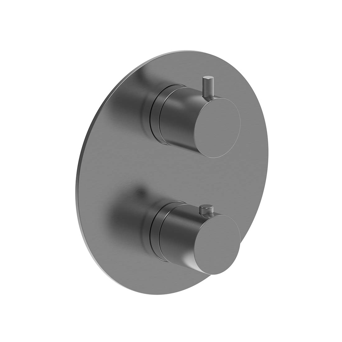 AQUALEM HW2316.TR Origin 3/4" 3-Way Round Thermostatic Valve Trim (REQ.: HW2300.RI)