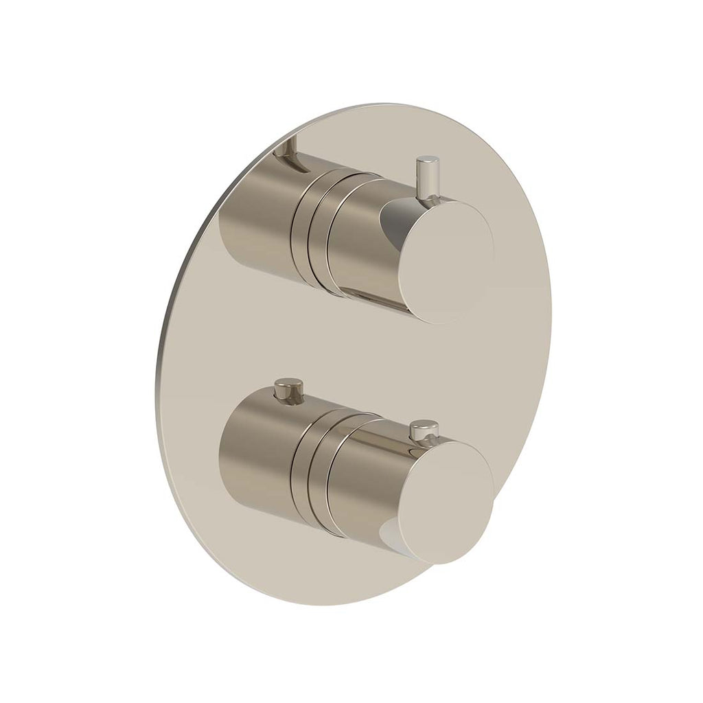 AQUALEM HW2316.TR Origin 3/4" 3-Way Round Thermostatic Valve Trim (REQ.: HW2300.RI)