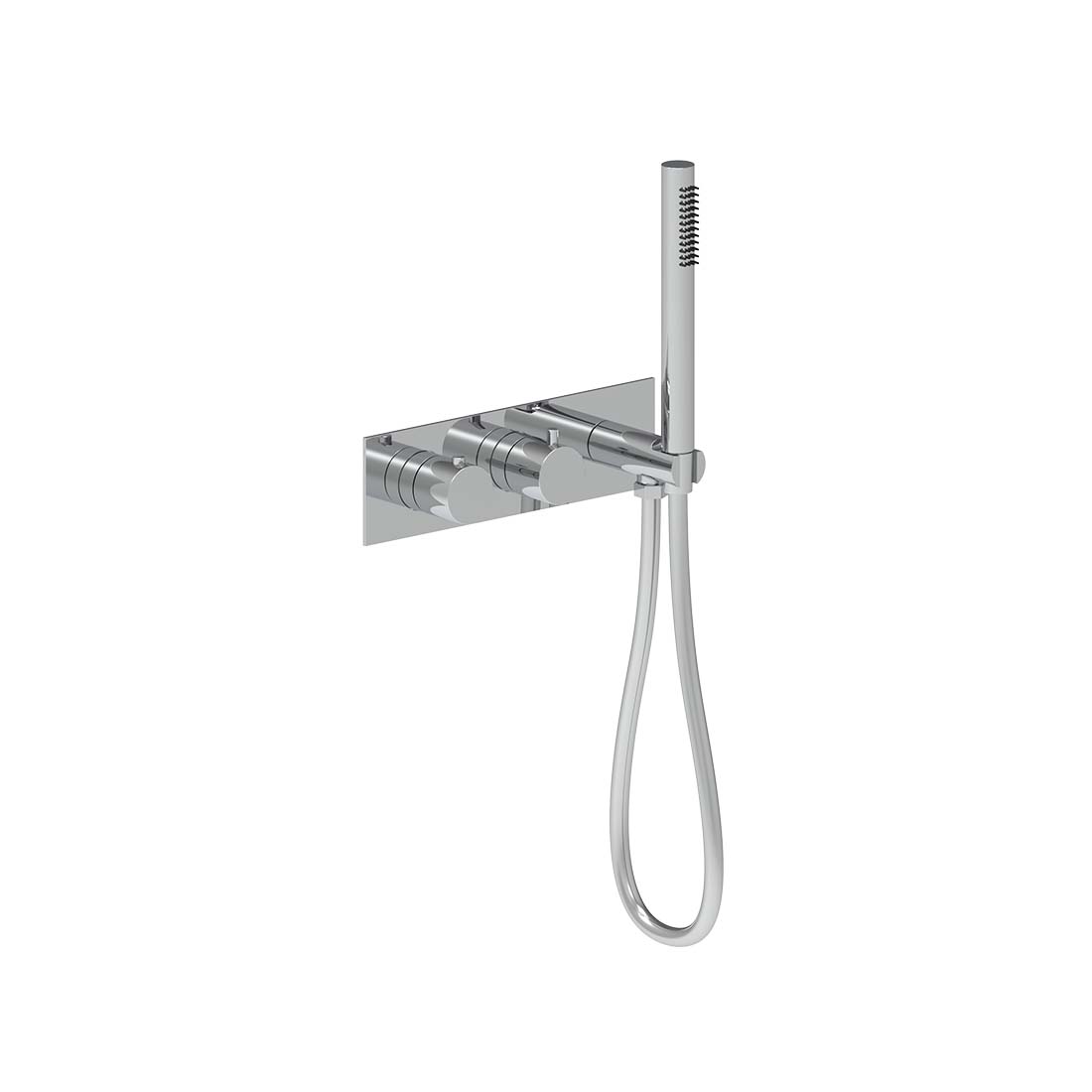 AQUALEM HW2602.TR Gio 3/4" 2-Way Round Thermostatic Valve Trim (REQ.: HW2600.RI) Main image
