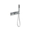 AQUALEM HW2605.TR Opus 3/4" 2-Way Square Thermostatic Valve Trim (REQ.: HW2600.RI)