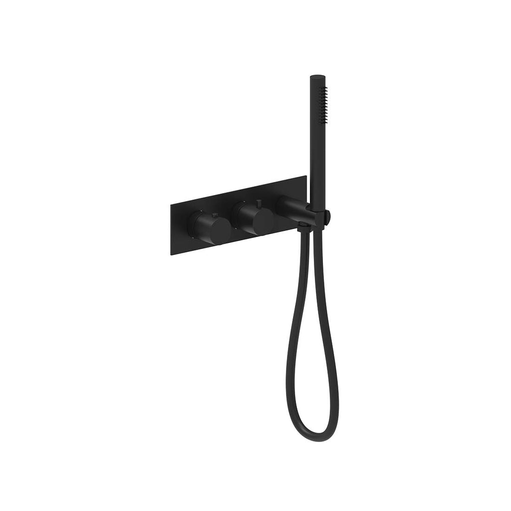 AQUALEM HW2702.TR Gio 3/4" 3-Way Round Thermostatic Valve Trim (REQ.: HW2700.RI)