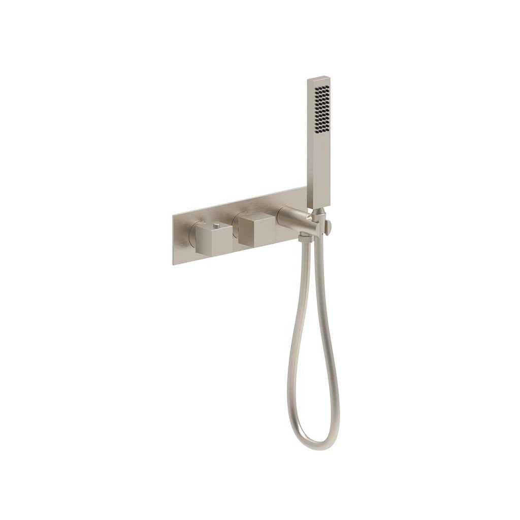 AQUALEM HW2705.TR Opus 3/4" 3-Way Square Thermostatic Valve Trim (REQ.: HW2700.RI)