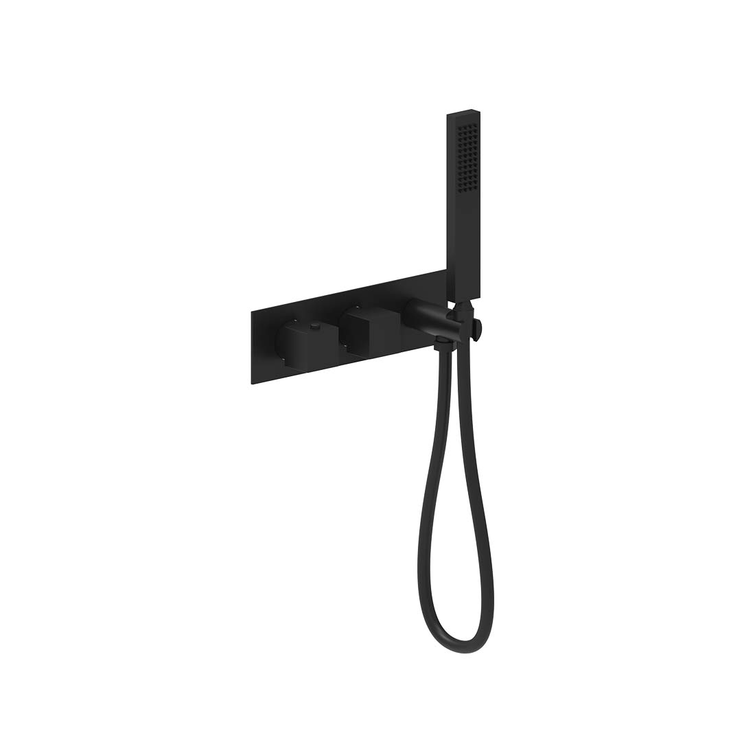 AQUALEM HW2805.TR Opus 3/4" Square Thermostatic Valve Trim (REQ.: HW2600.RI OR HW2700.RI)