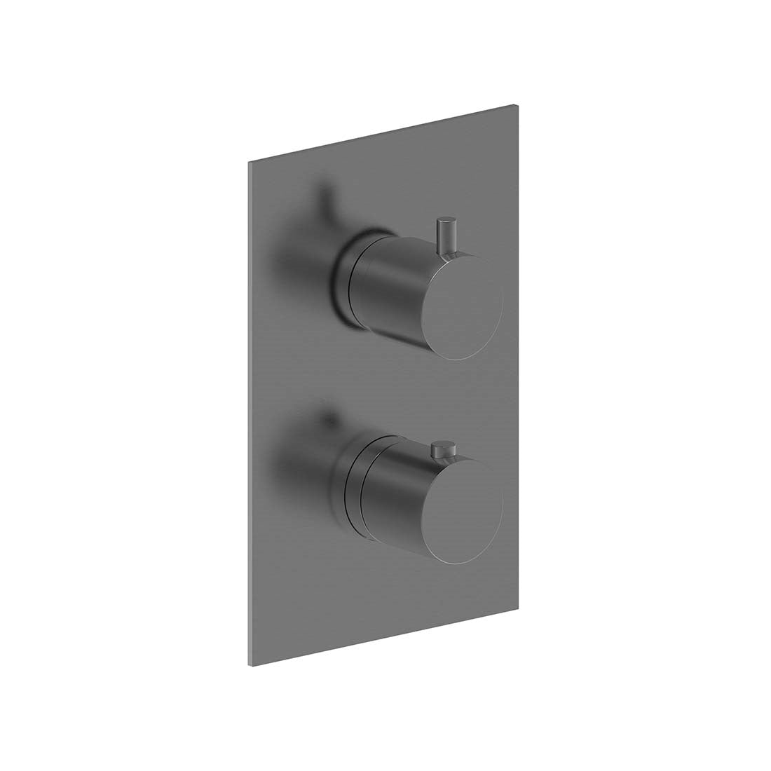 AQUALEM HW3202.TR Gio 3/4" 2-Way Round Thermostatic Valve Trim (REQ.: HW3200.RI)