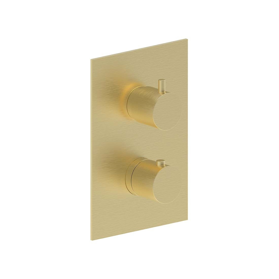AQUALEM HW3202.TR Gio 3/4" 2-Way Round Thermostatic Valve Trim (REQ.: HW3200.RI)