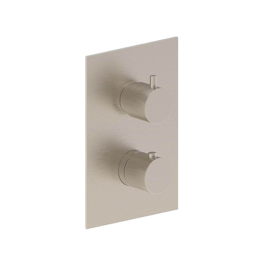AQUALEM HW3202.TR Gio 3/4" 2-Way Round Thermostatic Valve Trim (REQ.: HW3200.RI)