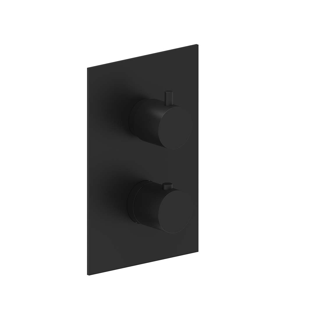 AQUALEM HW3202.TR Gio 3/4" 2-Way Round Thermostatic Valve Trim (REQ.: HW3200.RI)