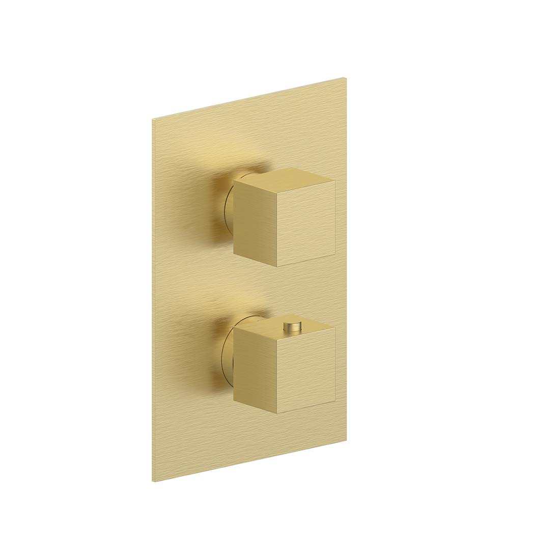 AQUALEM HW3205.TR Opus 3/4" 2-Way Square Thermostatic Valve Trim (REQ.: HW3200.RI)