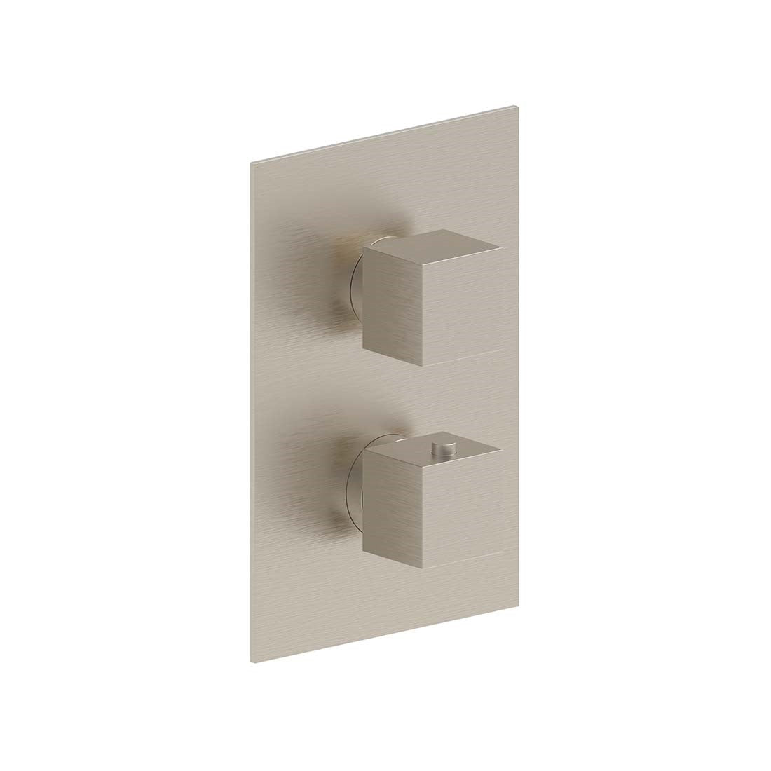 AQUALEM HW3205.TR Opus 3/4" 2-Way Square Thermostatic Valve Trim (REQ.: HW3200.RI)