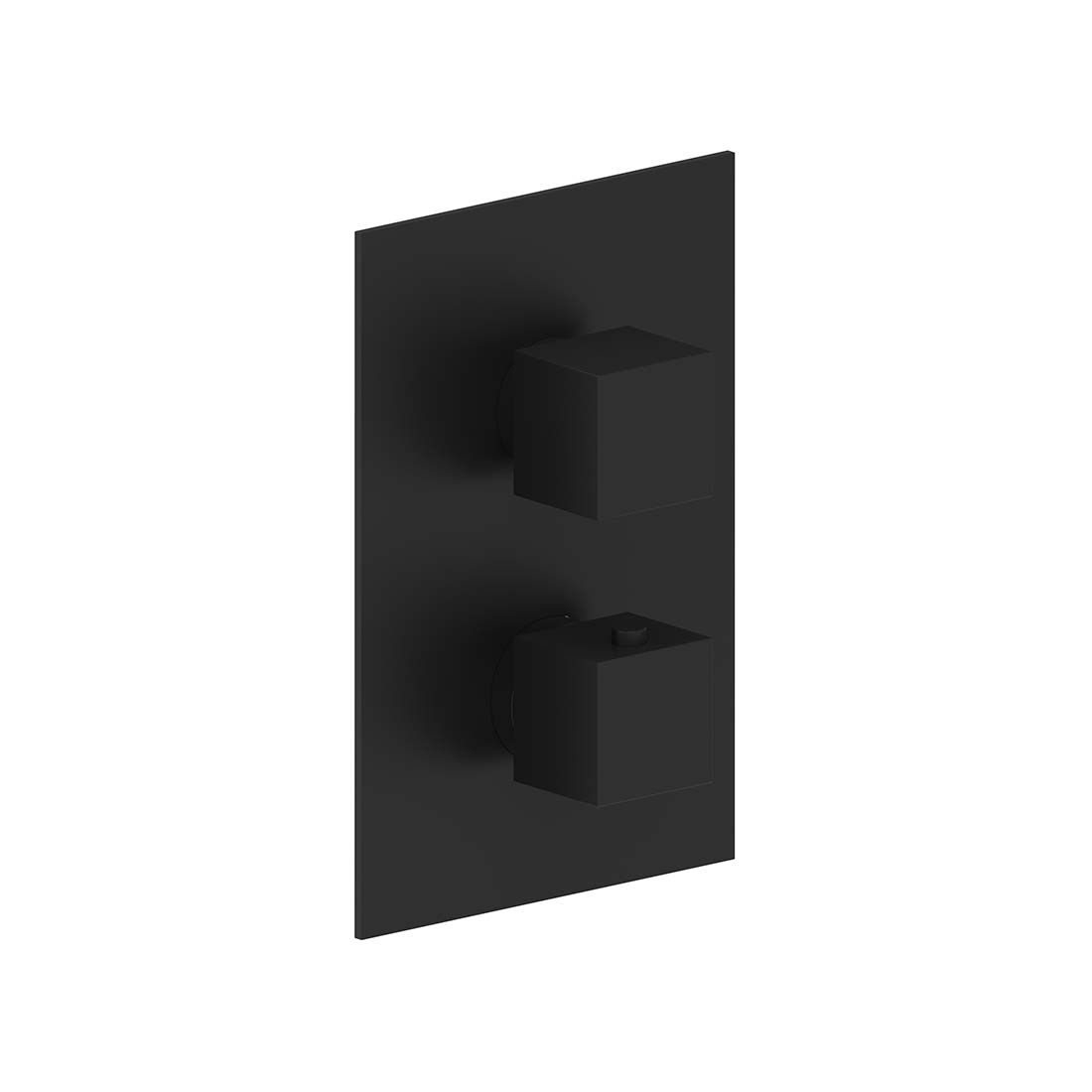 AQUALEM HW3205.TR Opus 3/4" 2-Way Square Thermostatic Valve Trim (REQ.: HW3200.RI)