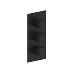 AQUALEM HW3405.TR Opus 3/4" 3-Way Square Thermostatic Valve Trim (REQ.: HW3400.RI)