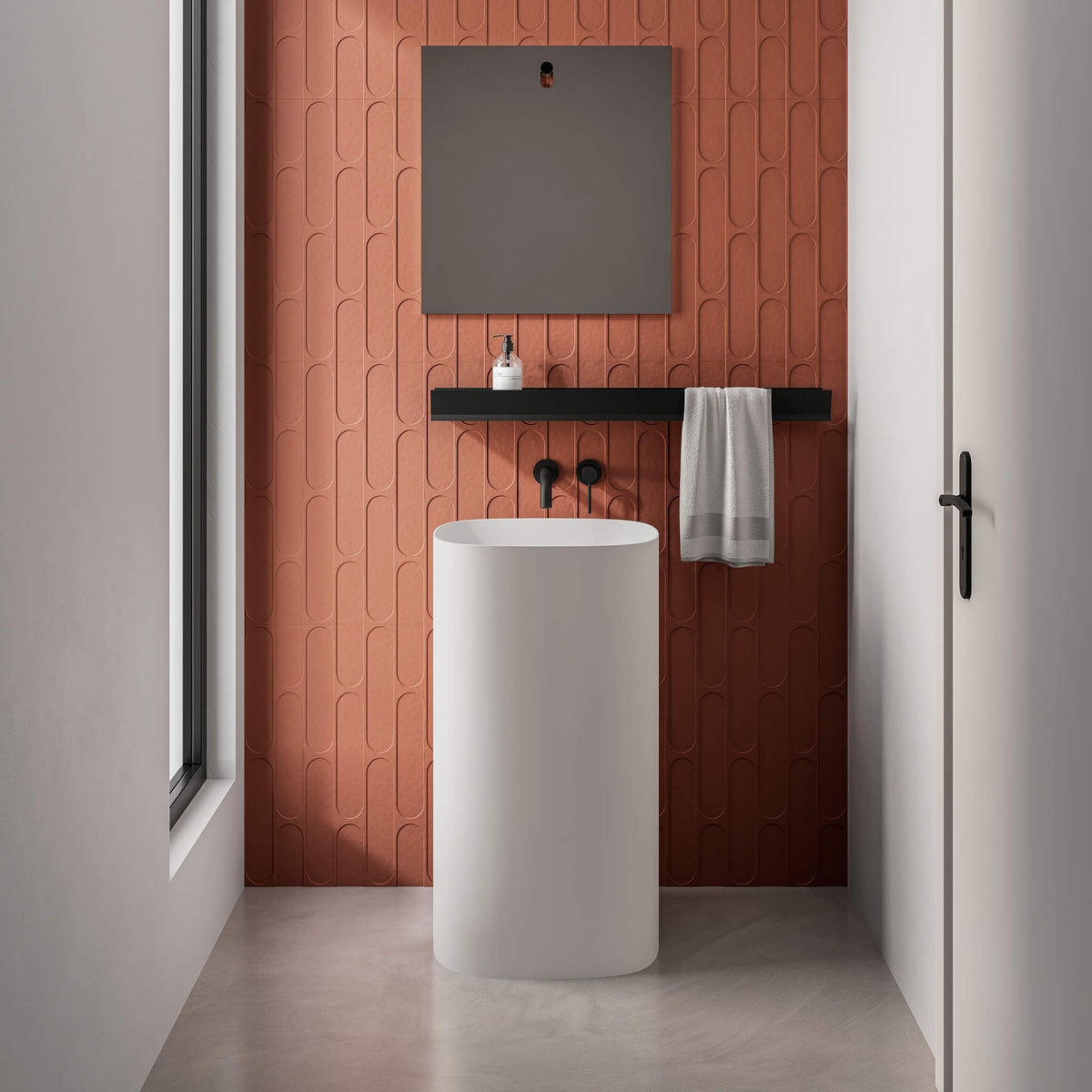 STONETOUCH IO1915 Io Free Standing Rectangular Basin 19"X15" Main image