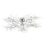 EUROFASE 12264 20-Light 45in Flush Mount